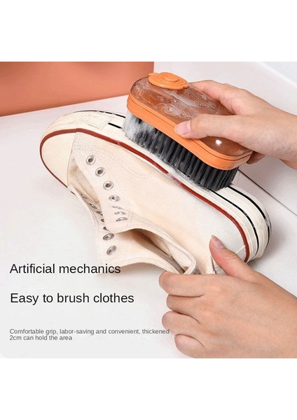 [eğlenceli Canlı] Çok Fonksiyonlu Sıvı Temizleme Fırçası Otomatik Yumuşak Fırça Ayakkabı Artefaktı Ayakkabı Fırçası Ayakkabı Çamaşır Fırçası Ev Fırça Elbise (Yurt Dışından) fırsatları