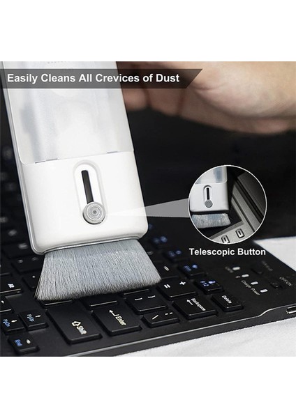 Kulaklık Temizleme Fırçası-1 x Çok Fonksiyonlu 6'sı 1 Arada Temizleme Seti-Fotoğraf Rengi (Yurt Dışından)