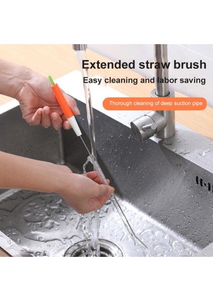 [sıcak] Fincan Fırçası Fincan Temizleme Fırçası Çok Fonksiyonlu Üçlü Fincan Uzun Silikon Fırça Boşluk Fırçası Ev Yumuşak Kıl Temizleme Fırçası Kapağı (Yurt Dışından) fırsatları