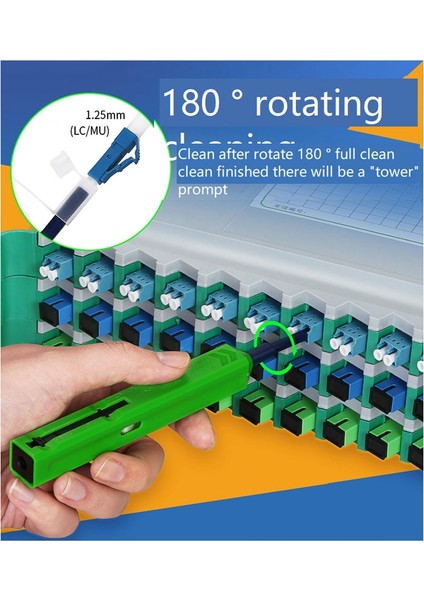 Fiber Optik Temizleme Kalemi Temizleme Fiber Temizleyici Araçları Optik Fiber Optik Temizleyici Fiber Uç Yüzey Temizleme Kalemi Temizleyici Lc/mu 1.25MM (Yurt Dışından) fiyatları