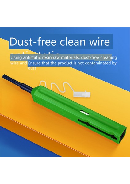 Fiber Optik Temizleme Kalemi Temizleme Fiber Temizleyici Araçları Optik Fiber Optik Temizleyici Fiber Uç Yüzey Temizleme Kalemi Temizleyici Lc/mu 1.25MM (Yurt Dışından) fırsatları
