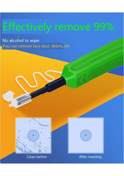 Fiber Optik Temizleme Kalemi Temizleme Fiber Temizleyici Araçları Optik Fiber Optik Temizleyici Fiber Uç Yüzey Temizleme Kalemi Temizleyici Lc/mu 1.25MM (Yurt Dışından) indirimleri