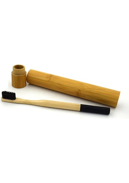 Adet Çevre Dostu Siyah Kıllar Bambu Diş Fırçası Yumuşak Bambu Elyaf Ahşap Saplı Düşük Karbon Çevre Dostu Yetişkinler Için (Yurt Dışından) fiyatları