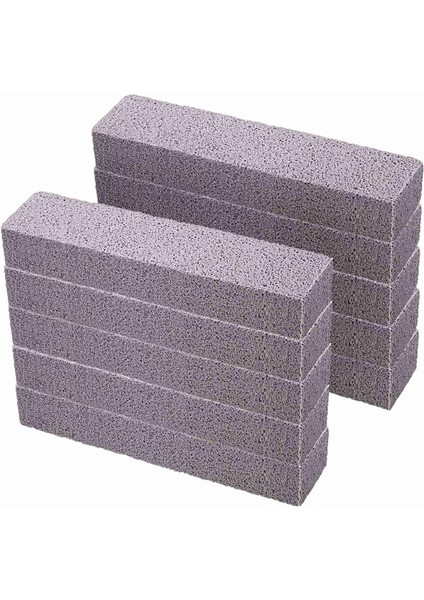 10 Adet Ponza Çubukları Ponza Ovma Pedi Temizleme Için Gri Ponza Çubuğu Temizleyici Tfluidet Kase Halkası Banyo 5.9 x 1.4 x 0.9 Inç Çıkarmak Için (Yurt Dışından)
