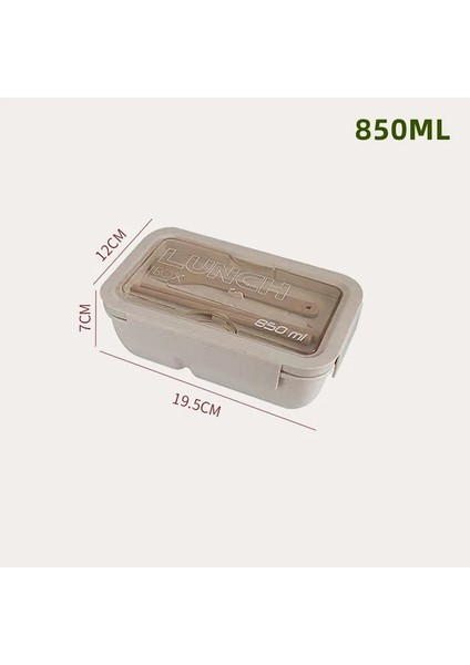 850 ml Bej 3 Buğday Samanı Öğle Yemeği Kutusu Sağlıklı Bpa Ücretsiz Bento Kutuları Mikrodalga Yemek Takımı Gıda Saklama Kabı Çorba Bardağı Öğle Yemeği Kutusu Çocuklar Için (Yurt Dışından) fiyatları