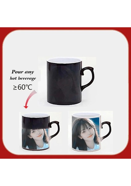 NB003 301-400ML Kişiselleştirilmiş Sihirli Kupalar Özel Renk Değiştirme Fincan Isı Aktif Herhangi Bir Görüntü Fotoğraf Veya Kupa Üzerine Basılmış Metin Baba Anneler Günü Hediyesi (Yurt Dışından)