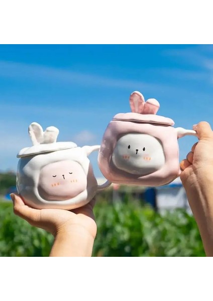 Whıte-2 180 ml Karikatür Anime Hayvan Koyun Seramik Kupa Bardak Shauned Koyun Temizle Sınıf Fincan Süt Fincan Kahve Fincanı Ofis Ev Için (Yurt Dışından) fiyatları