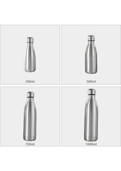 1000 ml Paslanmaz Çelik 0.75/1l Paslanmaz Çelik Kantin Su Isıtıcısı Açık Kamp Yürüyüş Su Şişesi Taşınabilir Büyük Kapasiteli Sızdırmaz Içme Şişesi (Yurt Dışından) indirimleri
