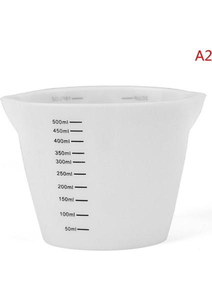 A2 Yüksek Kalite 500ML ve 250ML Yeniden Kullanılabilir Silikon Ölçüm Bardakları Reçine Karıştırma Bardakları Epoksi Döküm Kalıpları Akrilik Boya Dökme Bardakları (Yurt Dışından)