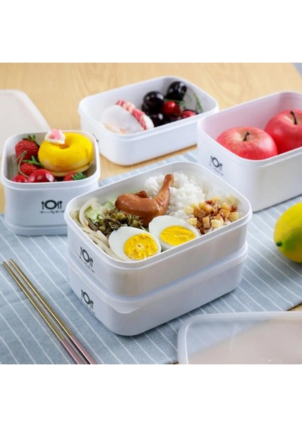 900ML Öğle Yemeği Kutusu 700/900/1000/1400ML Mikrodalga Fırın Sızdırmaz Bento Gıda Kabı (Yurt Dışından)