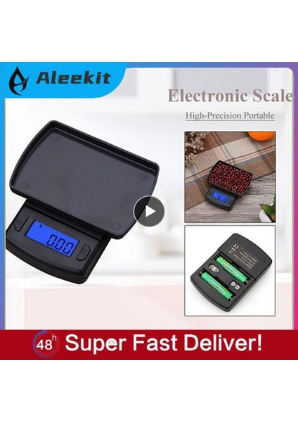 300G 0.01G Elektronik Terazi Yüksek Hassasiyetli Taşınabilir 100G ~ 500G/0.01G Dijital Terazi Ağırlık Dengesi Ölçeği Karat Ölçeği Mutfak Ölçme Araçları (Yurt Dışından) modelleri