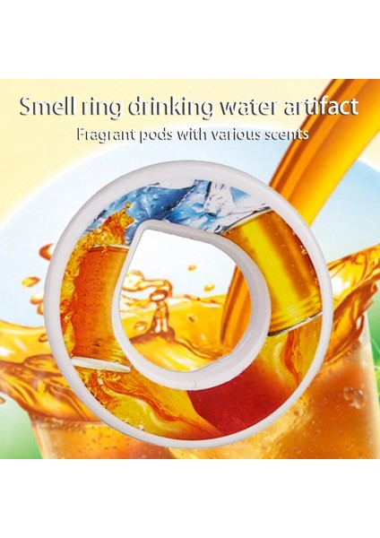 Mango 1pc 1-5pcs Aroma Kapsülleri Hava Kokusu Meyve Aroması 0 Şekerli Plastik Su Içecek Şişesi Aroma Pod Su Şişeleri Aromalı Içecek Için (Yurt Dışından)