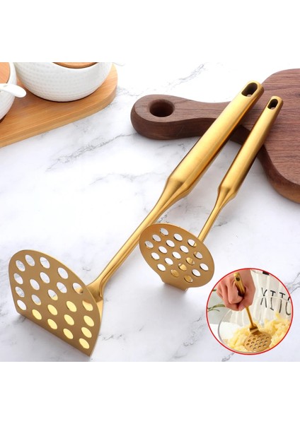 Gökkuşağı No. 0 L Yeni Dayanıklı Paslanmaz Çelik Ezici Preslenmiş Patates Ezici Kırıcı Mutfak Aletleri Metal Pirinç Itici Püre Makinesi Pişirme Araçları (Yurt Dışından) fiyatları