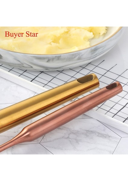 Gökkuşağı No. 0 L Yeni Dayanıklı Paslanmaz Çelik Ezici Preslenmiş Patates Ezici Kırıcı Mutfak Aletleri Metal Pirinç Itici Püre Makinesi Pişirme Araçları (Yurt Dışından) indirimleri