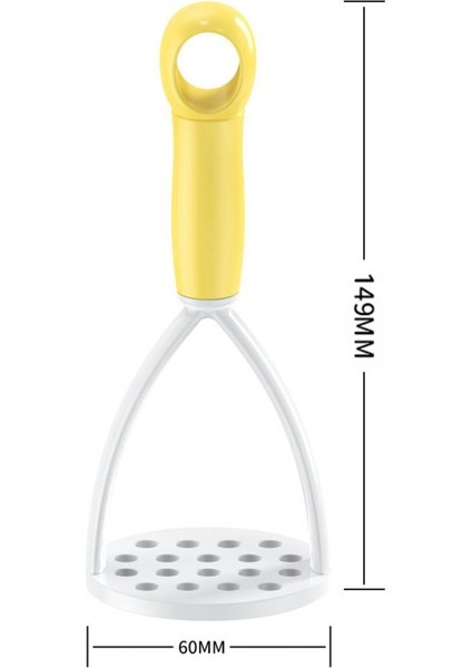 Yeşil Patates Ezici Üniforma Örgü Emek Tasarrufu Sağlayan Polipropilen Presleme Tarzı Patates Pilav Püresi Mutfak Aksesuarları (Yurt Dışından)