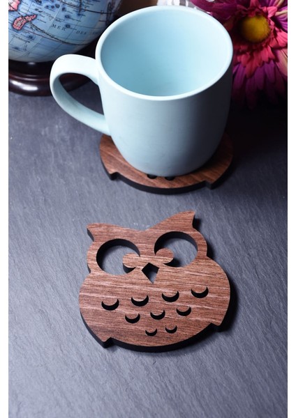 02 S Ahşap Tavuk Baykuş Öküz Kafa Fincan Mat Yaratıcı Güzel Ahşap Yalıtım Bardak Ahşap Çaydanlık Kupa Mat Hediye (Yurt Dışından) indirimleri