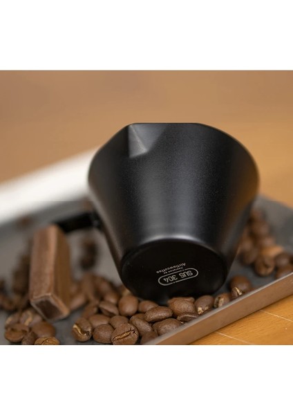 SILVER-100ML 100ML Paslanmaz Çelik Kahve Ölçüm Fincan Espresso Ekstraksiyon Çift Ağızlı Çift Ölçekli Fincan Mutfak Kahve Ölçme Aracı (Yurt Dışından) fırsatları