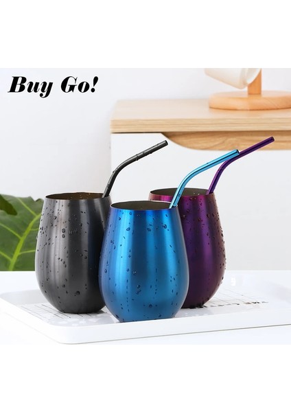 2 Gümüş 401-500 ml 500 ml Paslanmaz Çelik Bira Şarap Bardağı Gül Altın Bira Tumbler Kokteyl Suyu Süt Kupası Metal Bar Için Içme Kupa Açık Drinkware (Yurt Dışından) fırsatları