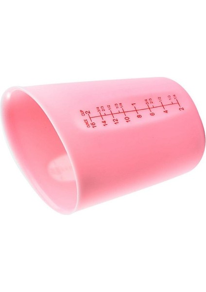 Pembe 250ML Mutfak Silikon Ölçüm Kabı Çift Ölçekli Karıştırma Kabı Ölçme Aracı Yeniden Kullanılabilir Ölçekli Ölçüm Kabı Dıy Pişirme Süt Fincanı Ölçekli (Yurt Dışından) fırsatları