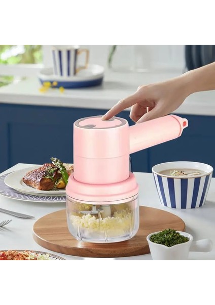 Yeşil Elektrikli Gıda Blender Çok Fonksiyonlu Meyve Sebze Salata Kırıcı Güçlü Sarımsak Presi Kıyma Makinesi Ev Aksesuarları (Yurt Dışından) fırsatları