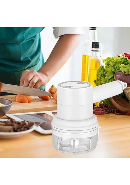 Yeşil Elektrikli Gıda Blender Çok Fonksiyonlu Meyve Sebze Salata Kırıcı Güçlü Sarımsak Presi Kıyma Makinesi Ev Aksesuarları (Yurt Dışından) indirimleri