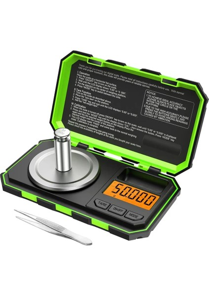 A1 0.001G 50G Mini Dijital Terazi Takı Miligram Terazi Taşınabilir Mutfak Pişirme Terazisi Kalibrasyon Ağırlığı ile (Yurt Dışından) fiyatları