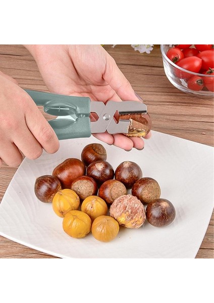 Beyaz Kestane Kesici Emek Tasarrufu Paslanmaz Çelik Fındık Kırıcı Kestane Için Güvenilir Kolay Kullanım Ev Gereçleri (Yurt Dışından) fırsatları