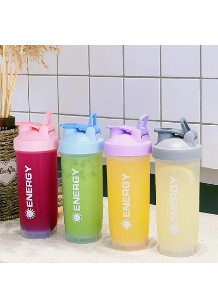 A07 700 ml 500 ml Spor Salonu Protein Tozu Çalkalayıcı Mikser Fincan Taşınabilir Milkshake Bardak Plastik Su Şişesi Içme Blender Drinkware (Yurt Dışından) fırsatları