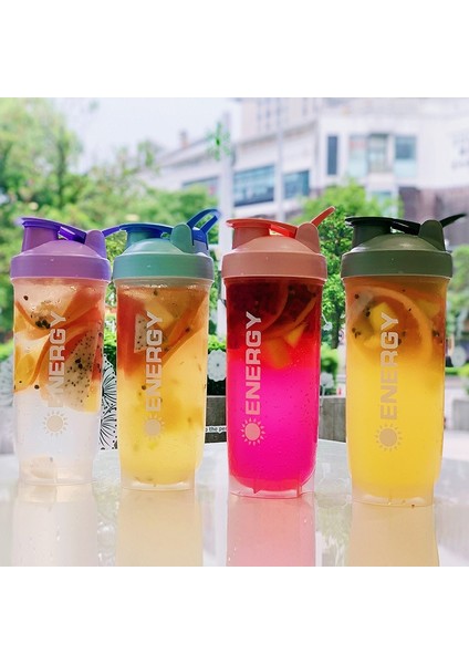 A07 700 ml 500 ml Spor Salonu Protein Tozu Çalkalayıcı Mikser Fincan Taşınabilir Milkshake Bardak Plastik Su Şişesi Içme Blender Drinkware (Yurt Dışından) indirimleri