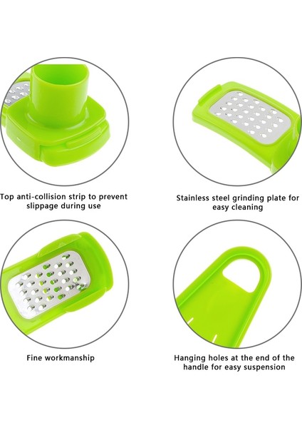 1 Adet Yeşil Zencefil Rende Büyük Limon Zester Küçük Hindistan Cevizi Rende Sarımsak Rende Planya Dilimleme Mini Kesici Aracı Mutfak Gadget Eşyaları Pişirme Için (Yurt Dışından)