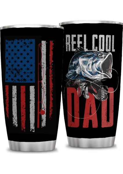 Erkekler Için Stil 3 Balık Tutma Hediyeleri, Kapaklı Balık Tumbler 20 Oz Paslanmaz Çelik, Balık Tutma Günü, Balık Tutma Severler Gençler Için Doğum Günü Hediyeleri (Yurt Dışından)