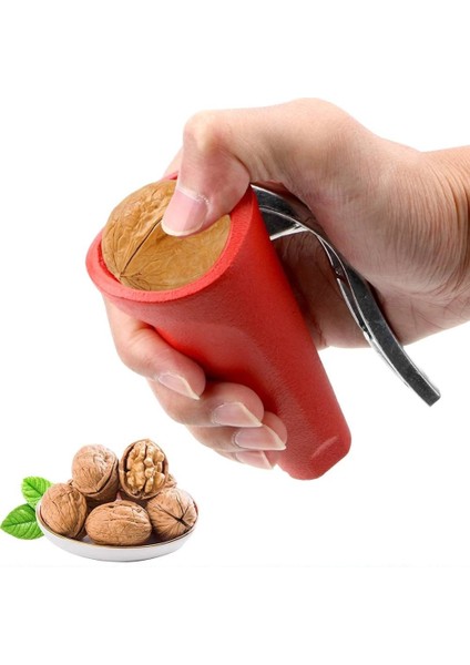 Gümüş Set - Bir Huni Fındıkkıran Roman Mutfak Aksesuarları Ceviz Açacağı Pense Açmak Için Ceviz Gadget Mutfak Fındık Klip Somun Maşa Sheller (Yurt Dışından)