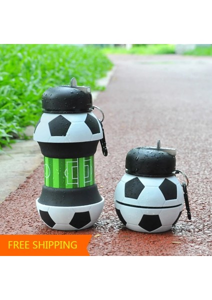 1l Turuncu 500ML-1000ML 550ML Katlanabilir Futbol Çocuk Su Şişeleri Taşınabilir Spor Su Şişesi Futbol Futbol Topu Şekilli Su Şişesi Silikon Bardak (Yurt Dışından) fiyatları