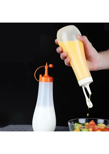 ORANGE-480ML 250/360/480/720ML Çeşni Sıkma Şişesi Salata Sosu Ketçap Sos Şişesi Mutfak Sızdırmaz Yağ Kabı Gıda Dağıtıcı (Yurt Dışından) fırsatları