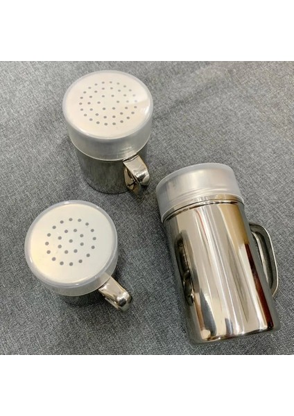 L Kullanışlı Parmesan Kavanoz Paslanmaz Çelik Pizza Çalkalayıcı Kapaklı Güçlü Sızdırmazlık Tuz Biber Çalkalayıcı Depolama (Yurt Dışından) indirimleri