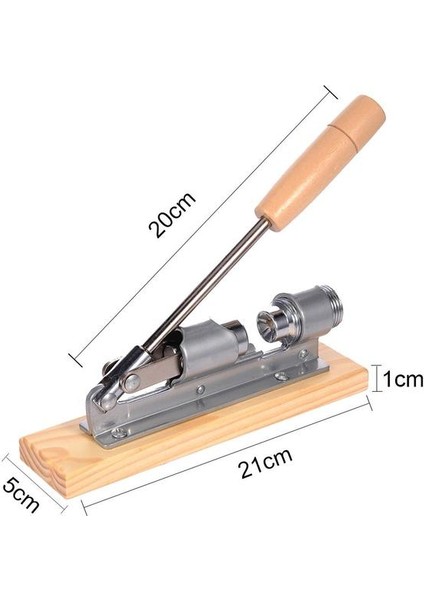 E Paslanmaz Macadamia Açacağı Çok Amaçlı Dayanıklı Maşa Ceviz Aracı Kaymaz Metal Mutfak Saplı Fındık Kraker Soyma Makinesi (Yurt Dışından)