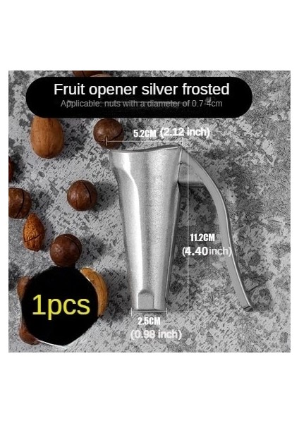 Gümüş Huni Fındıkkıran Mutfak Roman Mutfak Aksesuarları Ceviz Açacağı Pense Açmak Için Ceviz Gadget Fındık Klip Somun Maşa Sheller (Yurt Dışından)