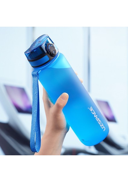 Mavi ve Sarı 650 ml Sıcak Satış Spor Su Şişesi 500/1000 ml Protein Shaker Açık Seyahat Taşınabilir Sızdırmaz Drinkware Plastik Içecek Şişesi Bpa Ücretsiz (Yurt Dışından) fırsatları