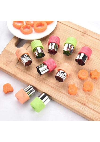 Beş Köşeli Yıldız Yıldız Kalp Tavşan Sebze Kesici Mutfak Aşçı 3 Adet Güzel Meyve Kesme Ölür (Yurt Dışından) fiyatları