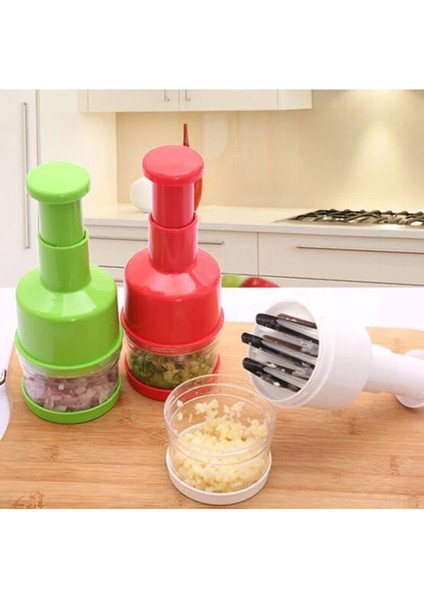 Yeşil 1 Pc Mutfak Aletleri Meyve Salatası Sebze Soğan Manuel Kıyıcı Gıda Zencefil Kıyıcı Sebze Dilimleme Sarımsak Presler Patates Kesici (Yurt Dışından) fırsatları