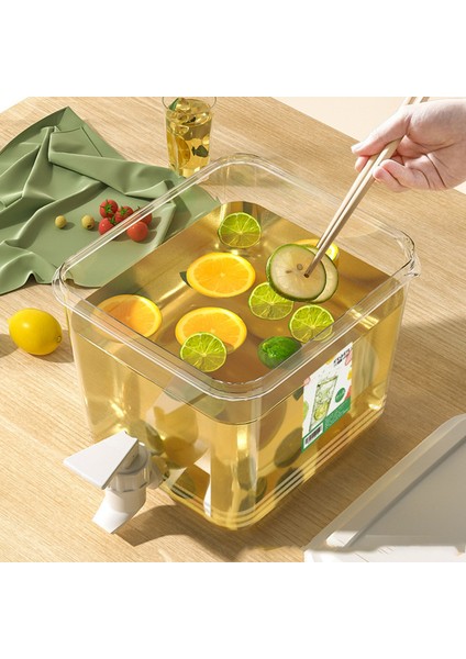3.5l Soğuk Su Isıtıcısı 3.5/5l Musluk Suyu Sürahisi Limonata Kabı Buzdolabı Için Içecek Dispenseri Içecek Dispenseri Su Kovası (Yurt Dışından) indirimleri
