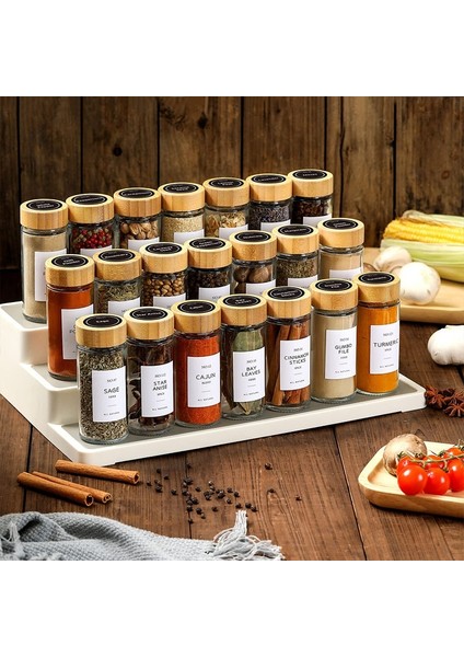 6 Adet 4 Oz Kare Cam Şişe Baharat Kavanoz Bambu Kapaklı Mutfak Tuzluk Biber Depolama Baharat Organizatör Mutfak Baharat Kavanoz Seti (Yurt Dışından) indirimleri