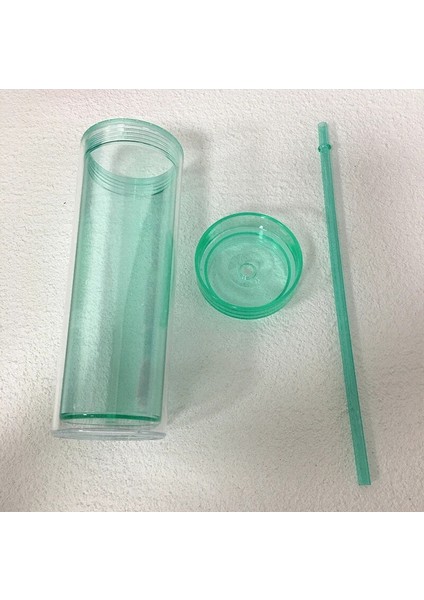 03 16OZ 16OZ Plastik Sıska Tumbler Bardaklar Çift Duvar Kapaklı ve Saman Kupa Yalıtımlı Yeniden Kullanılabilir Tumbler Şeffaf Akrilik Su Şişesi (Yurt Dışından) indirimleri