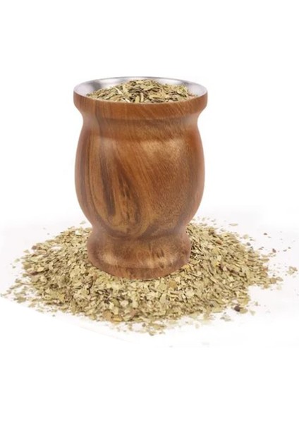 Zeytin Kahverengi Kabak Şekilli Yalıtımlı Bardak Çift Duvarlı Paslanmaz Çelik Yalıtım Bardak Kahve Içecek Çay Şampanya Kokteyl Bira (Yurt Dışından)