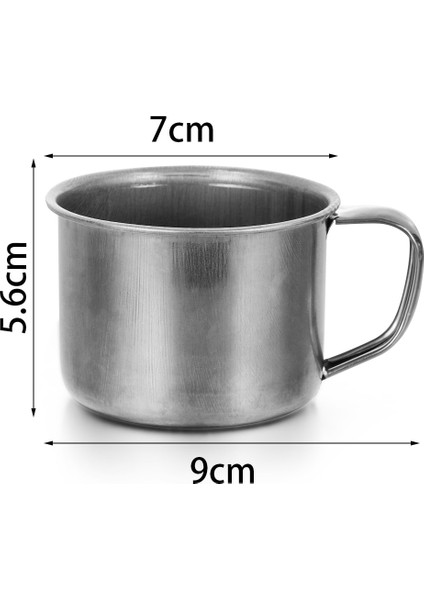200ML Diğer Paslanmaz Çelik Kahve Kupaları 200ML Metal Kahve Fincanı Kupa Kırılmaz Kulplu Yalıtımlı Bardaklar Içecekleri Daha Uzun Süre Sıcak Veya Soğuk Tutun (Yurt Dışından) modelleri