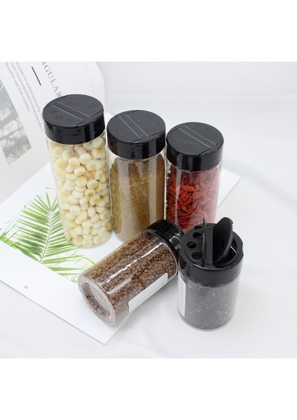450 ml 10 Adet Plastik Baharat Kavanozları Tuz Biber Çalkalayıcı Baharat Şişeleri Kelebek Kapaklı Tasarım Barbekü Çeşni Konteyner Mutfak Gadget (Yurt Dışından)