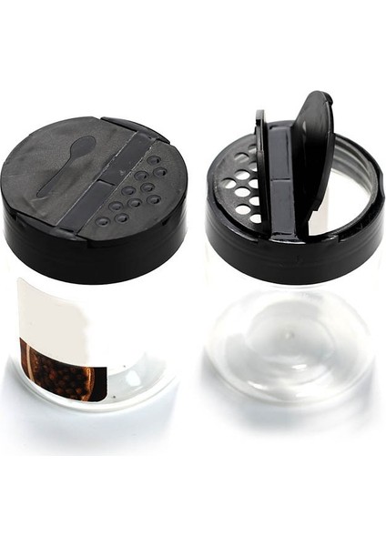 450 ml 10 Adet Plastik Baharat Kavanozları Tuz Biber Çalkalayıcı Baharat Şişeleri Kelebek Kapaklı Tasarım Barbekü Çeşni Konteyner Mutfak Gadget (Yurt Dışından)