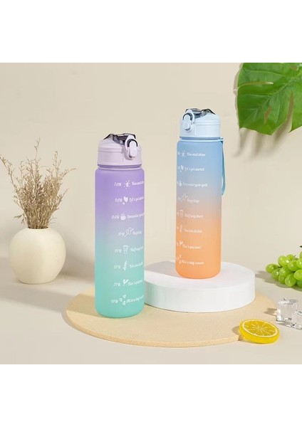 Renk 9 900 ml Taşınabilir Su Şişesi Motivasyon Spor Su Şişesi Zaman Işaretleyici ile Açık Spor Fitness Için Sızdırmaz Bardak Bpa Ücretsiz (Yurt Dışından) modelleri