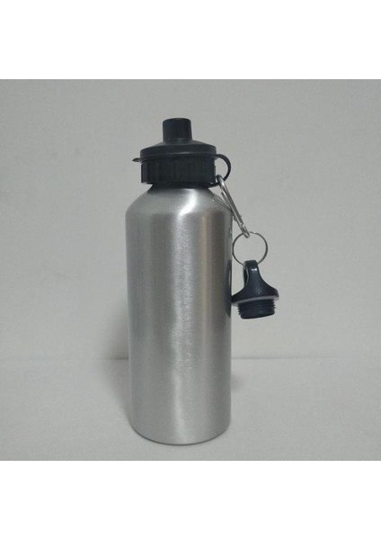 Gümüş 2 Tip 600ML 600ML Spor Şişe Dıy Özelleştirilmiş Renkli Baskı Logo Fotoğraf Alüminyum Biker Yürüyüşçü Için Seyahat Promosyon Hediyeler Hediyelik Eşya Sunar (Yurt Dışından)