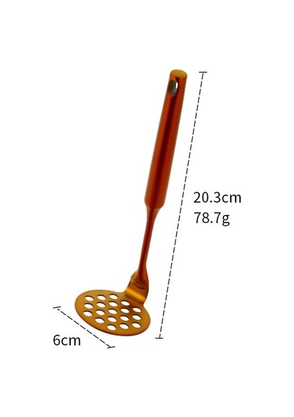 Gökkuşağı No.3 S 1/2 Adet Paslanmaz Çelik Patates Ezici Ricer Meyve Sebze Kırıcı Püresi Sarımsak Baskı Mutfak Eşyaları (Yurt Dışından)